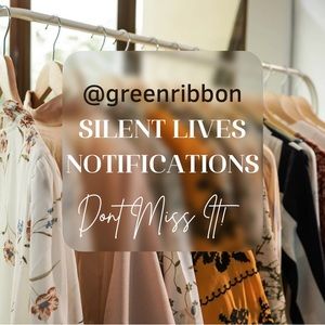 Green Ribbon is live! Don’t miss women’s shows with great brands and prices!